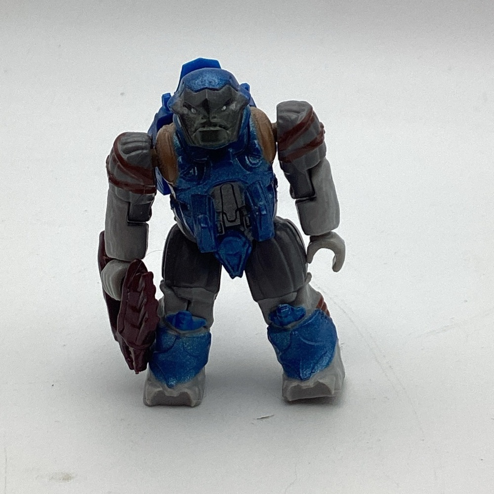Halo Mega Bloks Dark Blue Covenant Jump Pack Brute Mini Figure